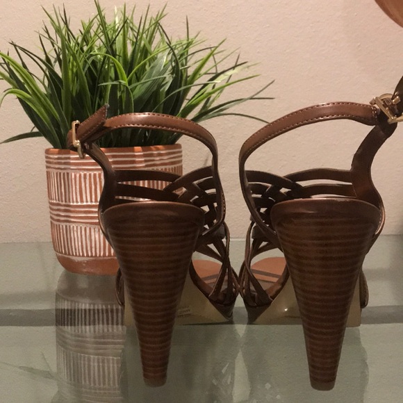 NWOB Franco Sarto Heels - brown - Picture 3 of 3